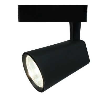 A1830PL-1BK Arte lamp Светильник A1830PL-1BK Arte lamp СветильникСветильники для трека<br><br><br>Цветовая t, К: 4000K<br>Тип цоколя: LED<br>Цвет арматуры: ЧЕРНЫЙ<br>Количество ламп: 1<br>Диаметр, мм мм: 130<br>Размеры: ?110*155<br>Длина, мм: 110<br>Высота, мм: 160<br>MAX мощность ламп, Вт: 30W<br>Общая мощность, Вт: 30W