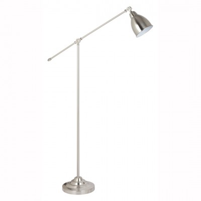Светильник напольный торшер Arte lamp A2054PN-1SS BRACCIO Светильник напольный торшер Arte lamp A2054PN-1SS BRACCIOХай-тек<br>Торшер – это не просто функциональный предмет интерьера, позволяющий обеспечить дополнительное освещение, но и оригинальный декоративный элемент. Интернет-магазин «Светодом» предлагает стильные модели от известных производителей по доступным ценам. У нас Вы найдете и классические напольные светильники, и современные варианты. Торшер A2054PN-1SS ARTELamp сразу же привлекает внимание благодаря своему необычному дизайну. Модель выполнена из качественных материалов, что обеспечит ее надежную и долговечную работу. Такой напольный светильник можно использовать для интерьера не только гостиной, но и спальни или кабинета. Купить торшер A2054PN-1SS ARTELamp по выгодной стоимости Вы можете с помощью нашего сайта. Мы доставляем заказы по Москве, Екатеринбургу и другим городам России.<br><br>Тип лампы: Накаливания / энергосбережения / светодиодная<br>Тип цоколя: E27<br>Количество ламп: 1<br>MAX мощность ламп, Вт: 60<br>Размеры: H150xW25xL90<br>Цвет арматуры: серебристый