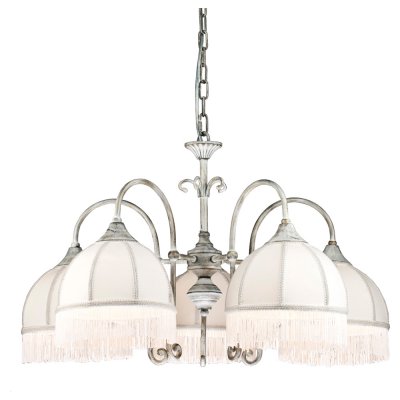 Люстра подвесная Arte lamp A2116LM-5WG Bianca Люстра подвесная Arte lamp A2116LM-5WG BiancaПодвесные<br>Компания «Светодом» предлагает широкий ассортимент люстр от известных производителей. Представленные в нашем каталоге товары выполнены из современных материалов и обладают отличным качеством. Благодаря широкому ассортименту Вы сможете найти у нас люстру под любой интерьер. Мы предлагаем как классические варианты, так и современные модели, отличающиеся лаконичностью и простотой форм. Стильная люстра Arte lamp A2116LM-5WG станет украшением любого дома. Эта модель от известного производителя не оставит равнодушным ценителей красивых и оригинальных предметов интерьера. Люстра Arte lamp A2116LM-5WG обеспечит равномерное распределение света по всей комнате. При выборе обратите внимание на характеристики, позволяющие приобрести наиболее подходящую модель. Купить понравившуюся люстру по доступной цене Вы можете в интернет-магазине «Светодом». Мы предлагаем доставку не только по Москве и Екатеринбурге, но и по всей России.<br><br>Установка на натяжной потолок: Да<br>S освещ. до, м2: 20<br>Крепление: Крюк<br>Тип товара: Люстра подвесная<br>Скидка, %: 6<br>Тип лампы: накаливания / энергосбережения / LED-светодиодная<br>Тип цоколя: E14<br>Количество ламп: 5<br>Ширина, мм: 700<br>MAX мощность ламп, Вт: 60<br>Диаметр, мм мм: 700<br>Длина цепи/провода, мм: 400<br>Высота, мм: 420<br>Цвет арматуры: белый