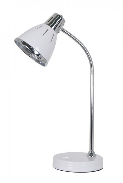 Светильник настольный Arte lamp A2215LT-1WH MARTED Светильник настольный Arte lamp A2215LT-1WH MARTEDОфисные<br>Настольная лампа – это не просто источник дополнительного освещения, но и оригинальный элемент декора. Его можно установить в спальне, гостиной, кабинете и других комнатах. Интернет-магазин «Светодом» предлагает настольные лампы разных стилей по доступным ценам. Благодаря большому ассортименту Вы обязательно найдете в нашем каталоге именно ту модель, которую искали. Настольная лампа Arte lamp A2215LT-1WH – прекрасный вариант для завершения интерьера. Ее можно включить одновременно с люстрой для более яркого освещения или без нее для создания уютной атмосферы, настраивающей на отдых. Купить настольную лампу Arte lamp A2215LT-1WH Вы можете с помощью виртуальной «Корзины» или по контактным номерам, указанным на сайте.<br><br>Тип лампы: Накаливания / энергосбережения / светодиодная<br>Тип цоколя: E27<br>Цвет арматуры: белый<br>Количество ламп: 1<br>Размеры: H50xW17xL30<br>MAX мощность ламп, Вт: 60