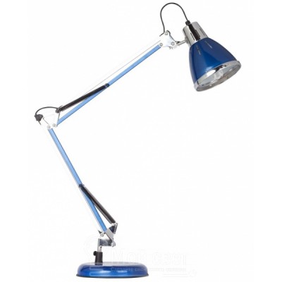 Светильник настольный Arte lamp A2245LT-1BL CREAZIONE Светильник настольный Arte lamp A2245LT-1BL CREAZIONEОфисные<br>Настольная лампа – это не просто источник дополнительного освещения, но и оригинальный элемент декора. Его можно установить в спальне, гостиной, кабинете и других комнатах. Интернет-магазин «Светодом» предлагает настольные лампы разных стилей по доступным ценам. Благодаря большому ассортименту Вы обязательно найдете в нашем каталоге именно ту модель, которую искали. Настольная лампа Arte lamp A2245LT-1BL – прекрасный вариант для завершения интерьера. Ее можно включить одновременно с люстрой для более яркого освещения или без нее для создания уютной атмосферы, настраивающей на отдых. Купить настольную лампу Arte lamp A2245LT-1BL Вы можете с помощью виртуальной «Корзины» или по контактным номерам, указанным на сайте.<br><br>Тип цоколя: E27<br>Количество ламп: 1<br>MAX мощность ламп, Вт: 60<br>Размеры: H62xW19xL54<br>Цвет арматуры: синий