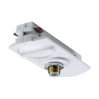 A230033 Arte lamp Коннектор питания A230033 Arte lamp Коннектор питанияШинопровод<br><br><br>Цвет арматуры: БЕЛЫЙ<br>Диаметр, мм мм: 30<br>Длина, мм: 80<br>Высота, мм: 30
