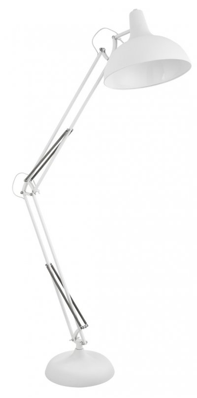 Торшер Arte lamp A2487PN-1WH GOLIATH Торшер Arte lamp A2487PN-1WH GOLIATHСовременные<br>Торшер – это не просто функциональный предмет интерьера, позволяющий обеспечить дополнительное освещение, но и оригинальный декоративный элемент. Интернет-магазин «Светодом» предлагает стильные модели от известных производителей по доступным ценам. У нас Вы найдете и классические напольные светильники, и современные варианты. Торшер A2487PN-1WH ARTELamp сразу же привлекает внимание благодаря своему необычному дизайну. Модель выполнена из качественных материалов, что обеспечит ее надежную и долговечную работу. Такой напольный светильник можно использовать для интерьера не только гостиной, но и спальни или кабинета. Купить торшер A2487PN-1WH ARTELamp по выгодной стоимости Вы можете с помощью нашего сайта. У нас склады в Москве, Екатеринбурге, Санкт-Петербурге, Новосибирске и другим городам России.<br><br>Тип лампы: Накаливания / энергосбережения / светодиодная<br>Тип цоколя: E27<br>Количество ламп: 1<br>MAX мощность ламп, Вт: 60<br>Размеры: H206xW43xL43<br>Цвет арматуры: белый