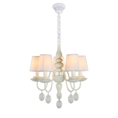 A2510LM-5WH Arte lamp Светильник A2510LM-5WH Arte lamp СветильникПодвесные<br><br><br>Установка на натяжной потолок: Да<br>S освещ. до, м2: 10<br>Крепление: крюк<br>Тип лампы: Накаливания / энергосбережения / светодиодная<br>Тип цоколя: E14<br>Количество ламп: 5<br>MAX мощность ламп, Вт: 40W<br>Диаметр, мм мм: 530<br>Длина цепи/провода, мм: 700<br>Длина, мм: 530<br>Высота, мм: 550<br>Цвет арматуры: БЕЛЫЙ<br>Общая мощность, Вт: 40W