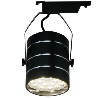 A2718PL-1BK Arte lamp Светильник A2718PL-1BK Arte lamp СветильникСветильники для трека<br><br><br>Цветовая t, К: 4000K<br>Тип цоколя: LED<br>Цвет арматуры: ЧЕРНЫЙ<br>Количество ламп: 1<br>Диаметр, мм мм: 260<br>Размеры: ?115*H252<br>Длина, мм: 120<br>Высота, мм: 270<br>MAX мощность ламп, Вт: 18W<br>Общая мощность, Вт: 18W