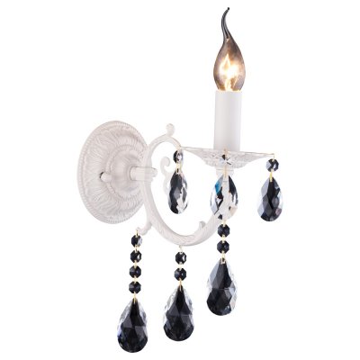 Светильник Arte lamp A2815AP-1WH Ascona Светильник Arte lamp A2815AP-1WH AsconaКлассика<br><br><br>Тип лампы: накал-я - энергосбер-я<br>Тип цоколя: E14<br>Количество ламп: 1<br>Ширина, мм: 230<br>MAX мощность ламп, Вт: 60<br>Длина, мм: 120<br>Высота, мм: 320<br>Цвет арматуры: белый
