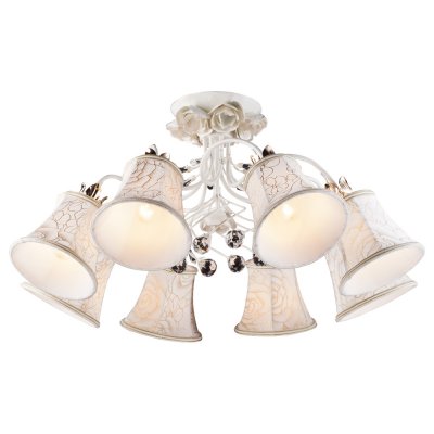 Светильник Arte lamp A2819PL-8WG Bellis Светильник Arte lamp A2819PL-8WG BellisПотолочные<br>Компания «Светодом» предлагает широкий ассортимент люстр от известных производителей. Представленные в нашем каталоге товары выполнены из современных материалов и обладают отличным качеством. Благодаря широкому ассортименту Вы сможете найти у нас люстру под любой интерьер. Мы предлагаем как классические варианты, так и современные модели, отличающиеся лаконичностью и простотой форм. <br>Стильная люстра Arte lamp A2819PL-8WG станет украшением любого дома. Эта модель от известного производителя не оставит равнодушным ценителей красивых и оригинальных предметов интерьера. Люстра Arte lamp A2819PL-8WG обеспечит равномерное распределение света по всей комнате. При выборе обратите внимание на характеристики, позволяющие приобрести наиболее подходящую модель. <br>Купить понравившуюся люстру по доступной цене Вы можете в интернет-магазине «Светодом». Мы предлагаем доставку не только по Москве и Екатеринбурге, но и по всей России.<br><br>Установка на натяжной потолок: Да<br>S освещ. до, м2: 24<br>Крепление: Планка<br>Тип лампы: накал-я - энергосбер-я<br>Тип цоколя: E14<br>Цвет арматуры: белый с золотистой патиной<br>Количество ламп: 8<br>Диаметр, мм мм: 360<br>Высота, мм: 720<br>MAX мощность ламп, Вт: 60