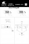 Светильник потолочный Arte lamp A3008PL-2CC ALTA