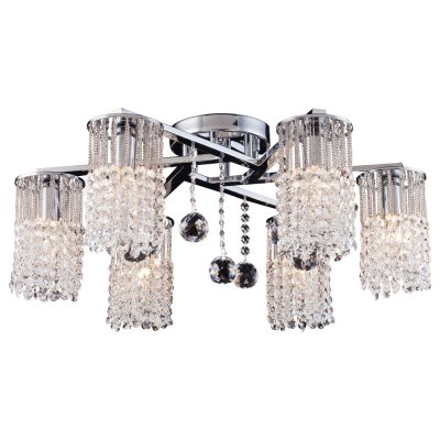Светильник Arte lamp A3028PL-6CC Cascata Светильник Arte lamp A3028PL-6CC CascataПотолочные<br>Компания «Светодом» предлагает широкий ассортимент люстр от известных производителей. Представленные в нашем каталоге товары выполнены из современных материалов и обладают отличным качеством. Благодаря широкому ассортименту Вы сможете найти у нас люстру под любой интерьер. Мы предлагаем как классические варианты, так и современные модели, отличающиеся лаконичностью и простотой форм. Стильная люстра Arte lamp A3028PL-6CC станет украшением любого дома. Эта модель от известного производителя не оставит равнодушным ценителей красивых и оригинальных предметов интерьера. Люстра Arte lamp A3028PL-6CC обеспечит равномерное распределение света по всей комнате. При выборе обратите внимание на характеристики, позволяющие приобрести наиболее подходящую модель. Купить понравившуюся люстру по доступной цене Вы можете в интернет-магазине «Светодом». Мы предлагаем доставку не только по Москве и Екатеринбурге, но и по всей России.<br><br>Установка на натяжной потолок: Да<br>S освещ. до, м2: 18<br>Крепление: Планка<br>Тип лампы: накал-я - энергосбер-я<br>Тип цоколя: E14<br>Количество ламп: 6<br>MAX мощность ламп, Вт: 60<br>Диаметр, мм мм: 610<br>Высота, мм: 250<br>Цвет арматуры: серебристый