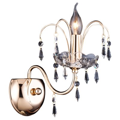 Светильник Arte lamp A3054AP-1GO SPARKLES Светильник Arte lamp A3054AP-1GO SPARKLESКлассические<br><br><br>Тип лампы: накал-я - энергосбер-я<br>Тип цоколя: E14<br>Цвет арматуры: золотой<br>Количество ламп: 1<br>Ширина, мм: 270<br>Длина, мм: 200<br>Высота, мм: 260<br>MAX мощность ламп, Вт: 60
