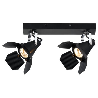 Светильник Arte lamp A3092AP-2BK CINEMA Светильник Arte lamp A3092AP-2BK CINEMAДвойные<br>Светильники-споты – это оригинальные изделия с современным дизайном. Они позволяют не ограничивать свою фантазию при выборе освещения для интерьера. Такие модели обеспечивают достаточно качественный свет. Благодаря компактным размерам Вы можете использовать несколько спотов для одного помещения. Интернет-магазин «Светодом» предлагает необычный светильник-спот ARTE Lamp A3092AP-2BK по привлекательной цене. Эта модель станет отличным дополнением к люстре, выполненной в том же стиле. Перед оформлением заказа изучите характеристики изделия. Купить светильник-спот ARTE Lamp A3092AP-2BK в нашем онлайн-магазине Вы можете либо с помощью формы на сайте, либо по указанным выше телефонам. Обратите внимание, что мы предлагаем доставку не только по Москве и Екатеринбургу, но и всем остальным российским городам.<br><br>Тип лампы: галогенная/LED<br>Тип цоколя: GU10<br>Количество ламп: 2<br>Ширина, мм: 90<br>MAX мощность ламп, Вт: 50<br>Длина, мм: 390<br>Высота, мм: 130<br>Цвет арматуры: черный