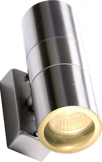 Светильник Arte lamp A3202AL-2SS MISTERO Светильник Arte lamp A3202AL-2SS MISTEROНастенные<br>Обеспечение качественного уличного освещения – важная задача для владельцев коттеджей. Компания «Светодом» предлагает современные светильники, которые порадуют Вас отличным исполнением. В нашем каталоге представлена продукция известных производителей, пользующихся популярностью благодаря высокому качеству выпускаемых товаров. Уличный светильник Arte lamp A3202AL-2SS не просто обеспечит качественное освещение, но и станет украшением Вашего участка. Модель выполнена из современных материалов и имеет влагозащитный корпус, благодаря которому ей не страшны осадки. Купить уличный светильник Arte lamp A3202AL-2SS, представленный в нашем каталоге, можно с помощью онлайн-формы для заказа. Чтобы задать имеющиеся вопросы, звоните нам по указанным телефонам. Мы доставим Ваш заказ не только в Москву и Екатеринбург, но и другие города.<br><br>Тип товара: Светильник уличный<br>Тип лампы: галогенная/LED<br>Тип цоколя: GU10<br>Количество ламп: 2<br>MAX мощность ламп, Вт: 35<br>Размеры: H16,1xW6xL9,5<br>Цвет арматуры: серебристый