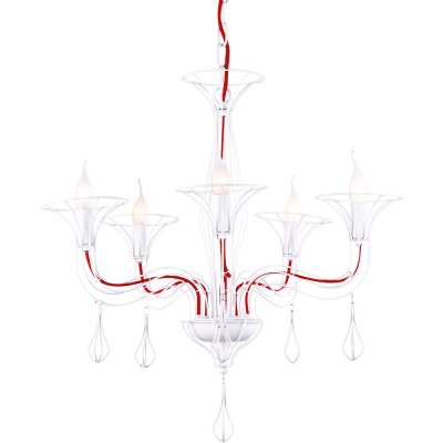Подвесная люстра Arte lamp A3225LM-5WH Artefact Подвесная люстра Arte lamp A3225LM-5WH ArtefactПодвесные<br>Компания «Светодом» предлагает широкий ассортимент люстр от известных производителей. Представленные в нашем каталоге товары выполнены из современных материалов и обладают отличным качеством. Благодаря широкому ассортименту Вы сможете найти у нас люстру под любой интерьер. Мы предлагаем как классические варианты, так и современные модели, отличающиеся лаконичностью и простотой форм. Стильная люстра Arte lamp A3225LM-5WH станет украшением любого дома. Эта модель от известного производителя не оставит равнодушным ценителей красивых и оригинальных предметов интерьера. Люстра Arte lamp A3225LM-5WH обеспечит равномерное распределение света по всей комнате. При выборе обратите внимание на характеристики, позволяющие приобрести наиболее подходящую модель. Купить понравившуюся люстру по доступной цене Вы можете в интернет-магазине «Светодом». Мы предлагаем доставку не только по Москве и Екатеринбурге, но и по всей России.<br><br>Установка на натяжной потолок: Да<br>S освещ. до, м2: 13<br>Крепление: Крюк<br>Тип лампы: накаливания / энергосбережения / LED-светодиодная<br>Тип цоколя: E14<br>Количество ламп: 5<br>MAX мощность ламп, Вт: 40<br>Диаметр, мм мм: 660<br>Высота, мм: 640<br>Цвет арматуры: белый