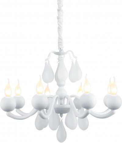Светильник Arte lamp A3229LM-8WH SIGMA Светильник Arte lamp A3229LM-8WH SIGMAПодвесные<br>Компания «Светодом» предлагает широкий ассортимент люстр от известных производителей. Представленные в нашем каталоге товары выполнены из современных материалов и обладают отличным качеством. Благодаря широкому ассортименту Вы сможете найти у нас люстру под любой интерьер. Мы предлагаем как классические варианты, так и современные модели, отличающиеся лаконичностью и простотой форм. Стильная люстра Arte lamp A3229LM-8WH станет украшением любого дома. Эта модель от известного производителя не оставит равнодушным ценителей красивых и оригинальных предметов интерьера. Люстра Arte lamp A3229LM-8WH обеспечит равномерное распределение света по всей комнате. При выборе обратите внимание на характеристики, позволяющие приобрести наиболее подходящую модель. Купить понравившуюся люстру по доступной цене Вы можете в интернет-магазине «Светодом».<br><br>Установка на натяжной потолок: Да<br>S освещ. до, м2: 16<br>Крепление: Крюк<br>Тип лампы: Накаливания / энергосбережения / светодиодная<br>Тип цоколя: E14<br>Количество ламп: 8<br>MAX мощность ламп, Вт: 40<br>Диаметр, мм мм: 680<br>Высота, мм: 530<br>Цвет арматуры: белый