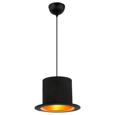 Светильник Arte lamp A3236SP-1BK шляпа CAPPELLO Светильник Arte lamp A3236SP-1BK шляпа CAPPELLOПодвесные<br>Компания «Светодом» предлагает широкий ассортимент люстр от известных производителей. Представленные в нашем каталоге товары выполнены из современных материалов и обладают отличным качеством. Благодаря широкому ассортименту Вы сможете найти у нас люстру под любой интерьер. Мы предлагаем как классические варианты, так и современные модели, отличающиеся лаконичностью и простотой форм. Стильная люстра Arte lamp A3236SP-1BK станет украшением любого дома. Эта модель от известного производителя не оставит равнодушным ценителей красивых и оригинальных предметов интерьера. Люстра Arte lamp A3236SP-1BK обеспечит равномерное распределение света по всей комнате. При выборе обратите внимание на характеристики, позволяющие приобрести наиболее подходящую модель. Купить понравившуюся люстру по доступной цене Вы можете в интернет-магазине «Светодом».<br><br>Установка на натяжной потолок: Ограничено<br>S освещ. до, м2: 1<br>Крепление: Крюк<br>Тип лампы: Накаливания / энергосбережения / светодиодная<br>Тип цоколя: E27<br>Количество ламп: 1<br>MAX мощность ламп, Вт: 40<br>Диаметр, мм мм: 250<br>Высота, мм: 190<br>Цвет арматуры: черный