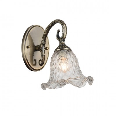 Светильник настенный бра Arte lamp A3902AP-1AB NUANCE Светильник настенный бра Arte lamp A3902AP-1AB NUANCEКлассика<br><br><br>Тип товара: Светильник настенный бра<br>Тип лампы: Накаливания / энергосбережения / светодиодная<br>Тип цоколя: E14<br>Количество ламп: 1<br>MAX мощность ламп, Вт: 40<br>Размеры: H26xW30xL30<br>Цвет арматуры: бронзовый