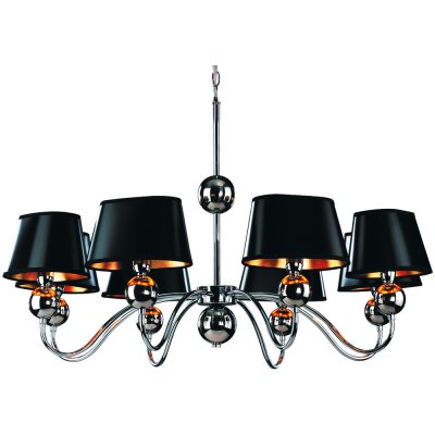 Люстра Arte Lamp A4011LM-8CC Turandot Люстра Arte Lamp A4011LM-8CC TurandotПодвесные<br>Компания «Светодом» предлагает широкий ассортимент люстр от известных производителей. Представленные в нашем каталоге товары выполнены из современных материалов и обладают отличным качеством. Благодаря широкому ассортименту Вы сможете найти у нас люстру под любой интерьер. Мы предлагаем как классические варианты, так и современные модели, отличающиеся лаконичностью и простотой форм. <br>Стильная люстра Arte lamp A4011LM-8CC станет украшением любого дома. Эта модель от известного производителя не оставит равнодушным ценителей красивых и оригинальных предметов интерьера. Люстра Arte lamp A4011LM-8CC обеспечит равномерное распределение света по всей комнате. При выборе обратите внимание на характеристики, позволяющие приобрести наиболее подходящую модель. <br>Купить понравившуюся люстру по доступной цене Вы можете в интернет-магазине «Светодом».<br><br>Установка на натяжной потолок: Да<br>S освещ. до, м2: 22<br>Крепление: Крюк<br>Тип лампы: накаливания / энергосбережения / LED-светодиодная<br>Тип цоколя: E14<br>Количество ламп: 8<br>Ширина, мм: 880<br>MAX мощность ламп, Вт: 40<br>Диаметр, мм мм: 880<br>Длина цепи/провода, мм: 550<br>Высота, мм: 550<br>Цвет арматуры: серебристый