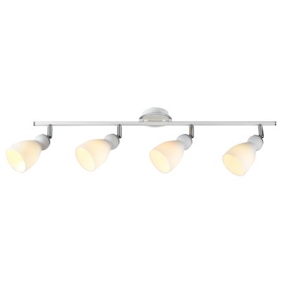 Светильник Arte lamp A4037PL-4WH Bulbo Светильник Arte lamp A4037PL-4WH BulboС 4 лампами<br>Светильники-споты – это оригинальные изделия с современным дизайном. Они позволяют не ограничивать свою фантазию при выборе освещения для интерьера. Такие модели обеспечивают достаточно качественный свет. Благодаря компактным размерам Вы можете использовать несколько спотов для одного помещения. Интернет-магазин «Светодом» предлагает необычный светильник-спот ARTE Lamp A4037PL-4WH по привлекательной цене. Эта модель станет отличным дополнением к люстре, выполненной в том же стиле. Перед оформлением заказа изучите характеристики изделия. Купить светильник-спот ARTE Lamp A4037PL-4WH в нашем онлайн-магазине Вы можете либо с помощью формы на сайте, либо по указанным выше телефонам. Обратите внимание, что у нас склады не только в Москве и Екатеринбурге, но и других городах России.<br><br>S освещ. до, м2: 8<br>Тип лампы: галогенная<br>Тип цоколя: G9<br>Цвет арматуры: серебристый<br>Количество ламп: 4<br>Ширина, мм: 110<br>Длина, мм: 800<br>Высота, мм: 200<br>MAX мощность ламп, Вт: 40