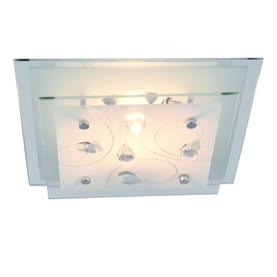 Светильник Arte lamp A4058PL-1CC SNOW WHITE Светильник Arte lamp A4058PL-1CC SNOW WHITEКвадратные<br>Настенно-потолочные светильники – это универсальные осветительные варианты, которые подходят для вертикального и горизонтального монтажа. В интернет-магазине «Светодом» Вы можете приобрести подобные модели по выгодной стоимости. В нашем каталоге представлены как бюджетные варианты, так и эксклюзивные изделия от производителей, которые уже давно заслужили доверие дизайнеров и простых покупателей. Настенно-потолочный светильник ARTELamp A4058PL-1CC станет прекрасным дополнением к основному освещению. Благодаря качественному исполнению и применению современных технологий при производстве эта модель будет радовать Вас своим привлекательным внешним видом долгое время. Приобрести настенно-потолочный светильник ARTELamp A4058PL-1CC можно, находясь в любой точке России. Компания «Светодом» осуществляет доставку заказов не только по Москве и Екатеринбургу, но и в остальные города.<br><br>S освещ. до, м2: 1<br>Тип лампы: Накаливания / энергосбережения / светодиодная<br>Тип цоколя: E27<br>Количество ламп: 1<br>MAX мощность ламп, Вт: 60<br>Размеры: H9xW24xL24<br>Цвет арматуры: серебристый