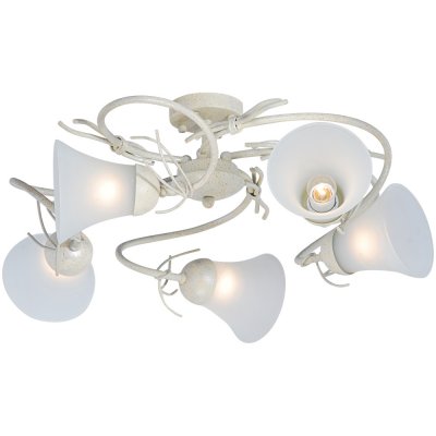 Светильник Arte lamp A4111PL-5WA Brushwood Светильник Arte lamp A4111PL-5WA BrushwoodПотолочные<br>Компания «Светодом» предлагает широкий ассортимент люстр от известных производителей. Представленные в нашем каталоге товары выполнены из современных материалов и обладают отличным качеством. Благодаря широкому ассортименту Вы сможете найти у нас люстру под любой интерьер. Мы предлагаем как классические варианты, так и современные модели, отличающиеся лаконичностью и простотой форм. Стильная люстра Arte lamp A4111PL-5WA станет украшением любого дома. Эта модель от известного производителя не оставит равнодушным ценителей красивых и оригинальных предметов интерьера. Люстра Arte lamp A4111PL-5WA обеспечит равномерное распределение света по всей комнате. При выборе обратите внимание на характеристики, позволяющие приобрести наиболее подходящую модель. Купить понравившуюся люстру по доступной цене Вы можете в интернет-магазине «Светодом». Мы предлагаем доставку не только по Москве и Екатеринбурге, но и по всей России.<br><br>Установка на натяжной потолок: Да<br>S освещ. до, м2: 15<br>Крепление: Планка<br>Тип товара: Светильник<br>Скидка, %: 15<br>Тип лампы: накал-я - энергосбер-я<br>Тип цоколя: E27<br>Количество ламп: 5<br>MAX мощность ламп, Вт: 60<br>Диаметр, мм мм: 650<br>Высота, мм: 280<br>Цвет арматуры: белый