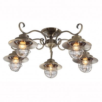 Светильник Arte lamp A4579PL-5AB LANTERNA Светильник Arte lamp A4579PL-5AB LANTERNAПотолочные<br>Компания «Светодом» предлагает широкий ассортимент люстр от известных производителей. Представленные в нашем каталоге товары выполнены из современных материалов и обладают отличным качеством. Благодаря широкому ассортименту Вы сможете найти у нас люстру под любой интерьер. Мы предлагаем как классические варианты, так и современные модели, отличающиеся лаконичностью и простотой форм. <br>Стильная люстра Arte lamp A4579PL-5AB станет украшением любого дома. Эта модель от известного производителя не оставит равнодушным ценителей красивых и оригинальных предметов интерьера. Люстра Arte lamp A4579PL-5AB обеспечит равномерное распределение света по всей комнате. При выборе обратите внимание на характеристики, позволяющие приобрести наиболее подходящую модель. <br>Купить понравившуюся люстру по доступной цене Вы можете в интернет-магазине «Светодом». Мы предлагаем доставку не только по Москве и Екатеринбурге, но и по всей России.<br><br>Установка на натяжной потолок: Да<br>S освещ. до, м2: 15<br>Крепление: Планка<br>Тип лампы: Накаливания / энергосбережения / светодиодная<br>Тип цоколя: E27<br>Количество ламп: 5<br>MAX мощность ламп, Вт: 60<br>Диаметр, мм мм: 750<br>Размеры: H30xW75xL75<br>Высота, мм: 300<br>Цвет арматуры: бронзовый