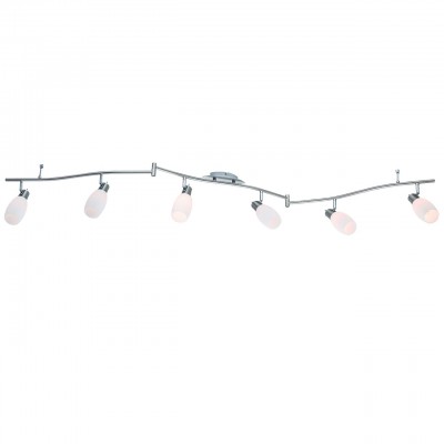 Светильник Arte lamp A4590PL-6SS VOLARE Светильник Arte lamp A4590PL-6SS VOLAREБолее 5 ламп<br>Светильники-споты – это оригинальные изделия с современным дизайном. Они позволяют не ограничивать свою фантазию при выборе освещения для интерьера. Такие модели обеспечивают достаточно качественный свет. Благодаря компактным размерам Вы можете использовать несколько спотов для одного помещения. Интернет-магазин «Светодом» предлагает необычный светильник-спот ARTE Lamp A4590PL-6SS по привлекательной цене. Эта модель станет отличным дополнением к люстре, выполненной в том же стиле. Перед оформлением заказа изучите характеристики изделия. Купить светильник-спот ARTE Lamp A4590PL-6SS в нашем онлайн-магазине Вы можете либо с помощью формы на сайте, либо по указанным выше телефонам. Обратите внимание, что у нас склады не только в Москве и Екатеринбурге, но и других городах России.<br><br>Тип цоколя: 40W<br>Количество ламп: 6<br>MAX мощность ламп, Вт: E14<br>Размеры: H22xW10xL181<br>Цвет арматуры: серебристый