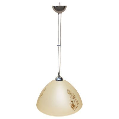 Светильник Arte lamp A4728SP-1CC Cucina Светильник Arte lamp A4728SP-1CC CucinaОдиночные<br>Подвесной светильник – это универсальный вариант, подходящий для любой комнаты. Сегодня производители предлагают огромный выбор таких моделей по самым разным ценам. В каталоге интернет-магазина «Светодом» мы собрали большое количество интересных и оригинальных светильников по выгодной стоимости. Вы можете приобрести их с доставкой в Москву, Екатеринбург и любой другой город России. Подвесной светильник ARTELamp A4728SP-1CC сразу же привлечет внимание Ваших гостей благодаря стильному исполнению. Благородный дизайн позволит использовать эту модель практически в любом интерьере. Она обеспечит достаточно света и при этом легко монтируется. Чтобы купить подвесной светильник ARTELamp A4728SP-1CC, воспользуйтесь формой на нашем сайте или позвоните менеджерам интернет-магазина.<br><br>S освещ. до, м2: 7<br>Тип товара: Светильник подвесной<br>Тип лампы: накаливания / энергосбережения / LED-светодиодная<br>Тип цоколя: E27<br>Количество ламп: 1<br>Ширина, мм: 350<br>MAX мощность ламп, Вт: 100<br>Диаметр, мм мм: 350<br>Длина цепи/провода, мм: 1000<br>Высота, мм: 180