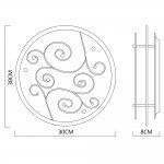 Светильник потолочный Arte lamp A4815PL-2CC ESMERALDA