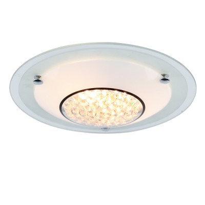 Светильник Arte lamp A4833PL-2CC GISELLE Светильник Arte lamp A4833PL-2CC GISELLEКруглые<br>Настенно-потолочные светильники – это универсальные осветительные варианты, которые подходят для вертикального и горизонтального монтажа. В интернет-магазине «Светодом» Вы можете приобрести подобные модели по выгодной стоимости. В нашем каталоге представлены как бюджетные варианты, так и эксклюзивные изделия от производителей, которые уже давно заслужили доверие дизайнеров и простых покупателей. Настенно-потолочный светильник ARTELamp A4833PL-2CC станет прекрасным дополнением к основному освещению. Благодаря качественному исполнению и применению современных технологий при производстве эта модель будет радовать Вас своим привлекательным внешним видом долгое время. Приобрести настенно-потолочный светильник ARTELamp A4833PL-2CC можно, находясь в любой точке России.<br><br>S освещ. до, м2: 6<br>Тип цоколя: E27<br>Количество ламп: 2<br>MAX мощность ламп, Вт: 60W<br>Размеры: H9xW32xL32<br>Цвет арматуры: серебристый