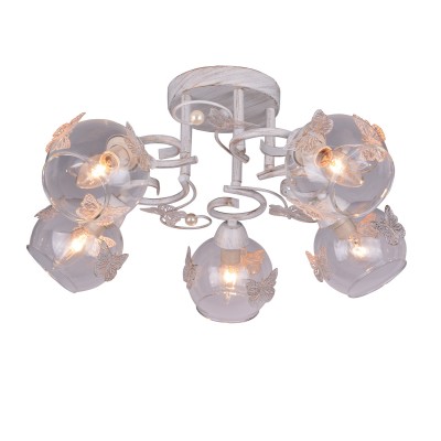 A5004PL-5WG Arte lamp Светильник A5004PL-5WG Arte lamp СветильникПотолочные<br><br><br>Установка на натяжной потолок: Да<br>S освещ. до, м2: 10<br>Тип цоколя: E14<br>Цвет арматуры: белый-ЗОЛОТОЙ<br>Количество ламп: 5<br>Диаметр, мм мм: 550<br>Размеры: D550<br>Длина, мм: 550<br>Высота, мм: 200<br>MAX мощность ламп, Вт: 40W<br>Общая мощность, Вт: 40W