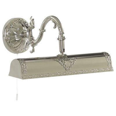 Светильник настенный Arte lamp A5010AP-2SS Picture light Светильник настенный Arte lamp A5010AP-2SS Picture lightДля картин/зеркал<br><br><br>S освещ. до, м2: 6<br>Крепление: пластина<br>Тип лампы: накаливания / энергосбережения / LED-светодиодная<br>Тип цоколя: E14<br>Количество ламп: 2<br>Ширина, мм: 310<br>MAX мощность ламп, Вт: 40<br>Диаметр, мм мм: 230<br>Длина, мм: 230<br>Высота, мм: 160<br>Цвет арматуры: серебристый