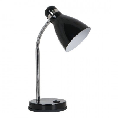 Светильник настольный Arte lamp A5049LT-1BK MERCOLED Светильник настольный Arte lamp A5049LT-1BK MERCOLEDОфисные<br>Настольная лампа – это не просто источник дополнительного освещения, но и оригинальный элемент декора. Его можно установить в спальне, гостиной, кабинете и других комнатах. Интернет-магазин «Светодом» предлагает настольные лампы разных стилей по доступным ценам. Благодаря большому ассортименту Вы обязательно найдете в нашем каталоге именно ту модель, которую искали. <br> Настольная лампа Arte lamp A5049LT-1BK – прекрасный вариант для завершения интерьера. Ее можно включить одновременно с люстрой для более яркого освещения или без нее для создания уютной атмосферы, настраивающей на отдых. <br> Купить настольную лампу Arte lamp A5049LT-1BK Вы можете с помощью виртуальной «Корзины» или по контактным номерам, указанным на сайте.<br><br>Тип лампы: Накаливания / энергосбережения / светодиодная<br>Тип цоколя: E27<br>Количество ламп: 1<br>MAX мощность ламп, Вт: 60<br>Размеры: H40xW13xL22<br>Цвет арматуры: черный