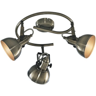 Светильник спот Arte lamp A5215PL-3AB Martin Светильник спот Arte lamp A5215PL-3AB MartinПотолочные<br>Компания «Светодом» предлагает широкий ассортимент люстр от известных производителей. Представленные в нашем каталоге товары выполнены из современных материалов и обладают отличным качеством. Благодаря широкому ассортименту Вы сможете найти у нас люстру под любой интерьер. Мы предлагаем как классические варианты, так и современные модели, отличающиеся лаконичностью и простотой форм. Стильная люстра Arte lamp A5215PL-3AB станет украшением любого дома. Эта модель от известного производителя не оставит равнодушным ценителей красивых и оригинальных предметов интерьера. Люстра Arte lamp A5215PL-3AB обеспечит равномерное распределение света по всей комнате. При выборе обратите внимание на характеристики, позволяющие приобрести наиболее подходящую модель. Купить понравившуюся люстру по доступной цене Вы можете в интернет-магазине «Светодом».<br><br>Установка на натяжной потолок: Ограничено<br>S освещ. до, м2: 8<br>Крепление: Планка<br>Тип лампы: накаливания / энергосбережения / LED-светодиодная<br>Тип цоколя: E14<br>Количество ламп: 3<br>Ширина, мм: 460<br>MAX мощность ламп, Вт: 40<br>Диаметр, мм мм: 460<br>Высота, мм: 220<br>Цвет арматуры: бронзовый