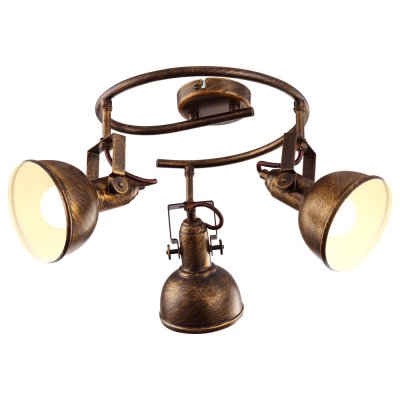 Светильник Arte lamp A5215PL-3BR Martin Светильник Arte lamp A5215PL-3BR MartinТройные<br>Светильники-споты – это оригинальные изделия с современным дизайном. Они позволяют не ограничивать свою фантазию при выборе освещения для интерьера. Такие модели обеспечивают достаточно качественный свет. Благодаря компактным размерам Вы можете использовать несколько спотов для одного помещения. <br>Интернет-магазин «Светодом» предлагает необычный светильник-спот ARTE Lamp A5215PL-3BR по привлекательной цене. Эта модель станет отличным дополнением к люстре, выполненной в том же стиле. Перед оформлением заказа изучите характеристики изделия. <br>Купить светильник-спот ARTE Lamp A5215PL-3BR в нашем онлайн-магазине Вы можете либо с помощью формы на сайте, либо по указанным выше телефонам. Обратите внимание, что у нас склады не только в Москве и Екатеринбурге, но и других городах России.<br><br>S освещ. до, м2: 6<br>Тип цоколя: E14<br>Количество ламп: 3<br>Диаметр, мм мм: 360<br>Высота, мм: 230<br>MAX мощность ламп, Вт: 40