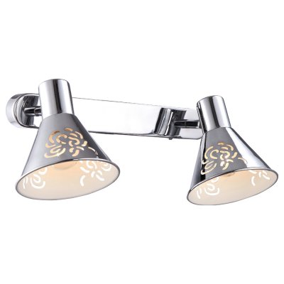 Светильник Arte lamp A5218AP-2CC Cono Светильник Arte lamp A5218AP-2CC ConoДвойные<br>Светильники-споты – это оригинальные изделия с современным дизайном. Они позволяют не ограничивать свою фантазию при выборе освещения для интерьера. Такие модели обеспечивают достаточно качественный свет. Благодаря компактным размерам Вы можете использовать несколько спотов для одного помещения. <br>Интернет-магазин «Светодом» предлагает необычный светильник-спот ARTE Lamp A5218AP-2CC по привлекательной цене. Эта модель станет отличным дополнением к люстре, выполненной в том же стиле. Перед оформлением заказа изучите характеристики изделия. <br>Купить светильник-спот ARTE Lamp A5218AP-2CC в нашем онлайн-магазине Вы можете либо с помощью формы на сайте, либо по указанным выше телефонам. Обратите внимание, что мы предлагаем доставку не только по Москве и Екатеринбургу, но и всем остальным российским городам.<br><br>Тип лампы: накал-я - энергосбер-я<br>Тип цоколя: E14<br>Количество ламп: 2<br>Ширина, мм: 170<br>MAX мощность ламп, Вт: 40<br>Длина, мм: 310<br>Высота, мм: 150<br>Цвет арматуры: серебристый
