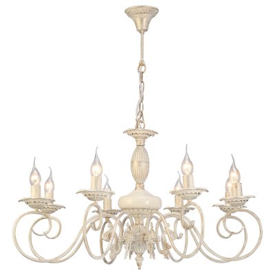 Светильник Arte lamp A5333LM-8WG Tilly Светильник Arte lamp A5333LM-8WG TillyПодвесные<br>Компания «Светодом» предлагает широкий ассортимент люстр от известных производителей. Представленные в нашем каталоге товары выполнены из современных материалов и обладают отличным качеством. Благодаря широкому ассортименту Вы сможете найти у нас люстру под любой интерьер. Мы предлагаем как классические варианты, так и современные модели, отличающиеся лаконичностью и простотой форм. Стильная люстра Arte lamp A5333LM-8WG станет украшением любого дома. Эта модель от известного производителя не оставит равнодушным ценителей красивых и оригинальных предметов интерьера. Люстра Arte lamp A5333LM-8WG обеспечит равномерное распределение света по всей комнате. При выборе обратите внимание на характеристики, позволяющие приобрести наиболее подходящую модель. Купить понравившуюся люстру по доступной цене Вы можете в интернет-магазине «Светодом».<br><br>Установка на натяжной потолок: Да<br>S освещ. до, м2: 16<br>Крепление: Крюк<br>Тип лампы: накал-я - энергосбер-я<br>Тип цоколя: E14<br>Цвет арматуры: белый с золотистой патиной<br>Количество ламп: 8<br>Диаметр, мм мм: 750<br>Высота, мм: 470<br>MAX мощность ламп, Вт: 40