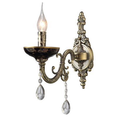 Светильник Arte lamp A5335AP-1BA Dubai Светильник Arte lamp A5335AP-1BA DubaiКлассические<br><br><br>Тип лампы: накал-я - энергосбер-я<br>Тип цоколя: E14<br>Количество ламп: 1<br>Ширина, мм: 120<br>MAX мощность ламп, Вт: 40<br>Длина, мм: 270<br>Высота, мм: 370<br>Цвет арматуры: бронзовый