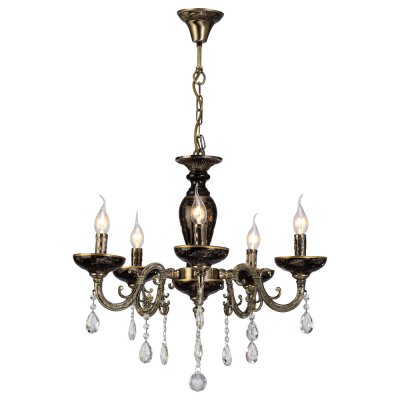 Светильник Arte lamp A5335LM-5BA Dubai Светильник Arte lamp A5335LM-5BA DubaiПодвесные<br>Компания «Светодом» предлагает широкий ассортимент люстр от известных производителей. Представленные в нашем каталоге товары выполнены из современных материалов и обладают отличным качеством. Благодаря широкому ассортименту Вы сможете найти у нас люстру под любой интерьер. Мы предлагаем как классические варианты, так и современные модели, отличающиеся лаконичностью и простотой форм. Стильная люстра Arte lamp A5335LM-5BA станет украшением любого дома. Эта модель от известного производителя не оставит равнодушным ценителей красивых и оригинальных предметов интерьера. Люстра Arte lamp A5335LM-5BA обеспечит равномерное распределение света по всей комнате. При выборе обратите внимание на характеристики, позволяющие приобрести наиболее подходящую модель. Купить понравившуюся люстру по доступной цене Вы можете в интернет-магазине «Светодом».<br><br>Установка на натяжной потолок: Да<br>S освещ. до, м2: 10<br>Крепление: Крюк<br>Тип лампы: накал-я - энергосбер-я<br>Тип цоколя: E14<br>Количество ламп: 5<br>MAX мощность ламп, Вт: 40<br>Диаметр, мм мм: 620<br>Высота, мм: 550<br>Цвет арматуры: бронзовый с чернением