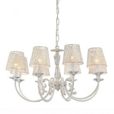 Светильник Arte lamp A5468LM-8WG RAGNATELA Светильник Arte lamp A5468LM-8WG RAGNATELAПодвесные<br>Компания «Светодом» предлагает широкий ассортимент люстр от известных производителей. Представленные в нашем каталоге товары выполнены из современных материалов и обладают отличным качеством. Благодаря широкому ассортименту Вы сможете найти у нас люстру под любой интерьер. Мы предлагаем как классические варианты, так и современные модели, отличающиеся лаконичностью и простотой форм. Стильная люстра Arte lamp A5468LM-8WG станет украшением любого дома. Эта модель от известного производителя не оставит равнодушным ценителей красивых и оригинальных предметов интерьера. Люстра Arte lamp A5468LM-8WG обеспечит равномерное распределение света по всей комнате. При выборе обратите внимание на характеристики, позволяющие приобрести наиболее подходящую модель. Купить понравившуюся люстру по доступной цене Вы можете в интернет-магазине «Светодом».<br><br>Установка на натяжной потолок: Да<br>S освещ. до, м2: 24<br>Крепление: Крюк<br>Тип лампы: Накаливания / энергосбережения / светодиодная<br>Тип цоколя: E27<br>Количество ламп: 8<br>MAX мощность ламп, Вт: 60<br>Размеры: H42xW73xL73+шн/цп30<br>Цвет арматуры: белый с золотистой патиной