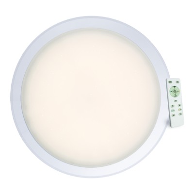 A6060PL-1WH Arte lamp Светильник A6060PL-1WH Arte lamp СветильникКруглые<br><br><br>Цветовая t, К: 3000-6000K<br>Тип цоколя: LED<br>Количество ламп: 1<br>MAX мощность ламп, Вт: 60W<br>Диаметр, мм мм: 560<br>Размеры: diam 56x8<br>Длина, мм: 560<br>Высота, мм: 75<br>Цвет арматуры: БЕЛЫЙ