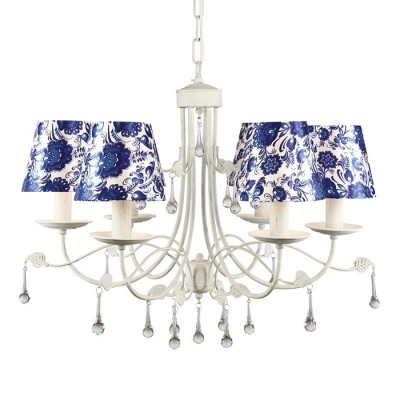 Люстра гжель Arte lamp A6106LM-6WH Moscow Люстра гжель Arte lamp A6106LM-6WH MoscowАрхив<br>Компания «Светодом» предлагает широкий ассортимент люстр от известных производителей. Представленные в нашем каталоге товары выполнены из современных материалов и обладают отличным качеством. Благодаря широкому ассортименту Вы сможете найти у нас люстру под любой интерьер. Мы предлагаем как классические варианты, так и современные модели, отличающиеся лаконичностью и простотой форм. <br>Стильная люстра Arte lamp A6106LM-6WH станет украшением любого дома. Эта модель от известного производителя не оставит равнодушным ценителей красивых и оригинальных предметов интерьера. Люстра Arte lamp A6106LM-6WH обеспечит равномерное распределение света по всей комнате. При выборе обратите внимание на характеристики, позволяющие приобрести наиболее подходящую модель. <br>Купить понравившуюся люстру по доступной цене Вы можете в интернет-магазине «Светодом».<br><br>Установка на натяжной потолок: Да<br>S освещ. до, м2: 16<br>Крепление: Крюк<br>Тип лампы: накаливания / энергосбережения / LED-светодиодная<br>Тип цоколя: E14<br>Количество ламп: 6<br>Ширина, мм: 620<br>MAX мощность ламп, Вт: 40<br>Диаметр, мм мм: 620<br>Длина цепи/провода, мм: 940<br>Высота, мм: 430<br>Цвет арматуры: белый