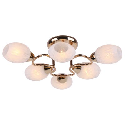 Люстра Arte lamp A6211PL-6GO Cosetta Люстра Arte lamp A6211PL-6GO CosettaПотолочные<br>Отличную модель светильника Arte lamp A6211PL-6GO из серии COSETTA производства Италии возможно купить оптом и в розницу на официальном сайте интернет-магазина Светодом.<br><br>Установка на натяжной потолок: Ограничено<br>S освещ. до, м2: 24<br>Крепление: Планка<br>Тип лампы: накаливания / энергосбережения / LED-светодиодная<br>Тип цоколя: E14<br>Количество ламп: 6<br>MAX мощность ламп, Вт: 60<br>Диаметр, мм мм: 58<br>Высота, мм: 15