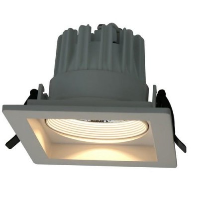 A7018PL-1WH Arte lamp Светильник A7018PL-1WH Arte lamp СветильникДаунлайты<br><br><br>Цветовая t, К: 3000K<br>Тип цоколя: LED<br>Цвет арматуры: БЕЛЫЙ<br>Количество ламп: 1<br>Диаметр, мм мм: 145<br>Размеры: 145*145*100<br>Диаметр врезного отверстия, мм: 11,5x11,5<br>Длина, мм: 145<br>Высота, мм: 100<br>MAX мощность ламп, Вт: 18W<br>Общая мощность, Вт: 18W
