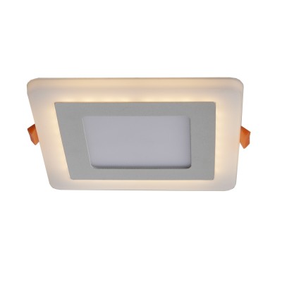 A7506PL-2WH Arte lamp Светильник A7506PL-2WH Arte lamp СветильникКвадратные<br><br><br>Цветовая t, К: 3000K/4000K<br>Тип цоколя: LED<br>Количество ламп: 2<br>MAX мощность ламп, Вт: 3W/3W<br>Диаметр, мм мм: 105<br>Размеры: 105MM<br>Диаметр врезного отверстия, мм: 7x7<br>Длина, мм: 105<br>Высота, мм: 25<br>Цвет арматуры: БЕЛЫЙ<br>Общая мощность, Вт: 3 - 3W