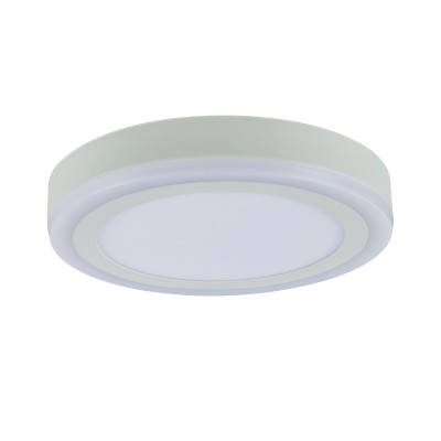 A7824PL-2WH Arte lamp Светильник A7824PL-2WH Arte lamp СветильникКруглые<br><br><br>S освещ. до, м2: 8<br>Цветовая t, К: 3000K/4000K<br>Тип цоколя: LED<br>Цвет арматуры: БЕЛЫЙ<br>Количество ламп: 2<br>Диаметр, мм мм: 245<br>Размеры: 242MM<br>Длина, мм: 245<br>Высота, мм: 36<br>MAX мощность ламп, Вт: 18W/6W<br>Общая мощность, Вт: 18 - 6W