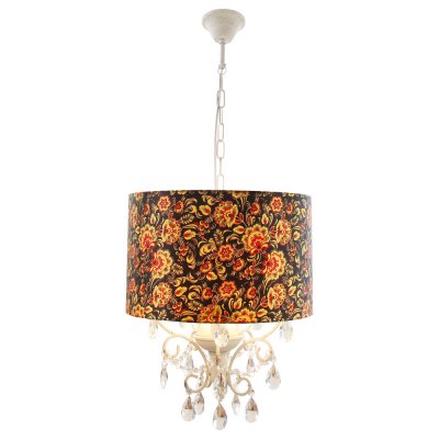 Люстра Arte lamp A7960SP-3BC Moscow Люстра Arte lamp A7960SP-3BC MoscowПодвесные<br>Светильник подвесного типа с росписью под хохлому<br><br>Установка на натяжной потолок: Да<br>S освещ. до, м2: 8<br>Крепление: Крюк<br>Тип товара: Люстра подвесная<br>Скидка, %: 76<br>Тип лампы: накаливания / энергосбережения / LED-светодиодная<br>Тип цоколя: E14<br>Количество ламп: 3<br>Ширина, мм: 400<br>MAX мощность ламп, Вт: 40<br>Диаметр, мм мм: 400<br>Длина цепи/провода, мм: 940<br>Высота, мм: 440