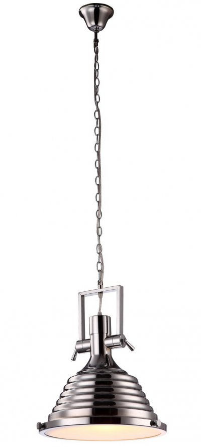 Светильник Arte lamp A8021SP-1CC DECCO Светильник Arte lamp A8021SP-1CC DECCOПодвесные<br>Компания «Светодом» предлагает широкий ассортимент люстр от известных производителей. Представленные в нашем каталоге товары выполнены из современных материалов и обладают отличным качеством. Благодаря широкому ассортименту Вы сможете найти у нас люстру под любой интерьер. Мы предлагаем как классические варианты, так и современные модели, отличающиеся лаконичностью и простотой форм. Стильная люстра Arte lamp A8021SP-1CC станет украшением любого дома. Эта модель от известного производителя не оставит равнодушным ценителей красивых и оригинальных предметов интерьера. Люстра Arte lamp A8021SP-1CC обеспечит равномерное распределение света по всей комнате. При выборе обратите внимание на характеристики, позволяющие приобрести наиболее подходящую модель. Купить понравившуюся люстру по доступной цене Вы можете в интернет-магазине «Светодом».<br><br>Установка на натяжной потолок: Да<br>S освещ. до, м2: 1<br>Крепление: Крюк<br>Тип лампы: накал-я - энергосбер-я<br>Тип цоколя: E27<br>Цвет арматуры: серебристый<br>Количество ламп: 1<br>Диаметр, мм мм: 320<br>Высота, мм: 430<br>MAX мощность ламп, Вт: 40