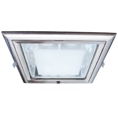 Светильник встраиваемый Arte lamp A8044PL-2SS Technika Светильник встраиваемый Arte lamp A8044PL-2SS TechnikaСнято с производства<br><br><br>S освещ. до, м2: 4<br>Тип лампы: накал-я - энергосбер-я<br>Тип цоколя: E27<br>Количество ламп: 2<br>Ширина, мм: 230<br>MAX мощность ламп, Вт: 26<br>Диаметр, мм мм: 230<br>Диаметр врезного отверстия, мм: 210*195<br>Высота, мм: 120<br>Цвет арматуры: никель матовый/алюминий