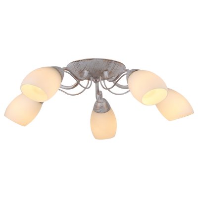 Люстра Arte lamp A8105PL-5WG Carlo Люстра Arte lamp A8105PL-5WG CarloПотолочные<br>Отличную модель светильника Arte lamp A8105PL-5WG из серии CARLO производства Италии возможно купить оптом и в розницу на официальном сайте интернет-магазина Светодом. Более 50 филиалов по всей России, техническая поддержка клиентов 7/12.<br><br>Установка на натяжной потолок: Ограничено<br>S освещ. до, м2: 20<br>Крепление: Планка<br>Тип лампы: накаливания / энергосбережения / LED-светодиодная<br>Тип цоколя: E14<br>Количество ламп: 5<br>MAX мощность ламп, Вт: 60<br>Диаметр, мм мм: 570<br>Высота, мм: 140<br>Цвет арматуры: белый