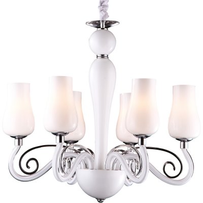 Люстра Arte lamp A8110LM-6WH Biancaneve Люстра Arte lamp A8110LM-6WH BiancaneveПодвесные<br>Компания «Светодом» предлагает широкий ассортимент люстр от известных производителей. Представленные в нашем каталоге товары выполнены из современных материалов и обладают отличным качеством. Благодаря широкому ассортименту Вы сможете найти у нас люстру под любой интерьер. Мы предлагаем как классические варианты, так и современные модели, отличающиеся лаконичностью и простотой форм. Стильная люстра Arte lamp A8110LM-6WH станет украшением любого дома. Эта модель от известного производителя не оставит равнодушным ценителей красивых и оригинальных предметов интерьера. Люстра Arte lamp A8110LM-6WH обеспечит равномерное распределение света по всей комнате. При выборе обратите внимание на характеристики, позволяющие приобрести наиболее подходящую модель. Купить понравившуюся люстру по доступной цене Вы можете в интернет-магазине «Светодом». Мы предлагаем доставку не только по Москве и Екатеринбурге, но и по всей России.<br><br>Установка на натяжной потолок: Да<br>S освещ. до, м2: 16<br>Крепление: Крюк<br>Тип товара: Люстра подвесная<br>Скидка, %: 12<br>Тип лампы: накаливания / энергосбережения / LED-светодиодная<br>Тип цоколя: E14<br>Количество ламп: 6<br>MAX мощность ламп, Вт: 40<br>Диаметр, мм мм: 600<br>Высота, мм: 540 - 1200<br>Цвет арматуры: серебристый
